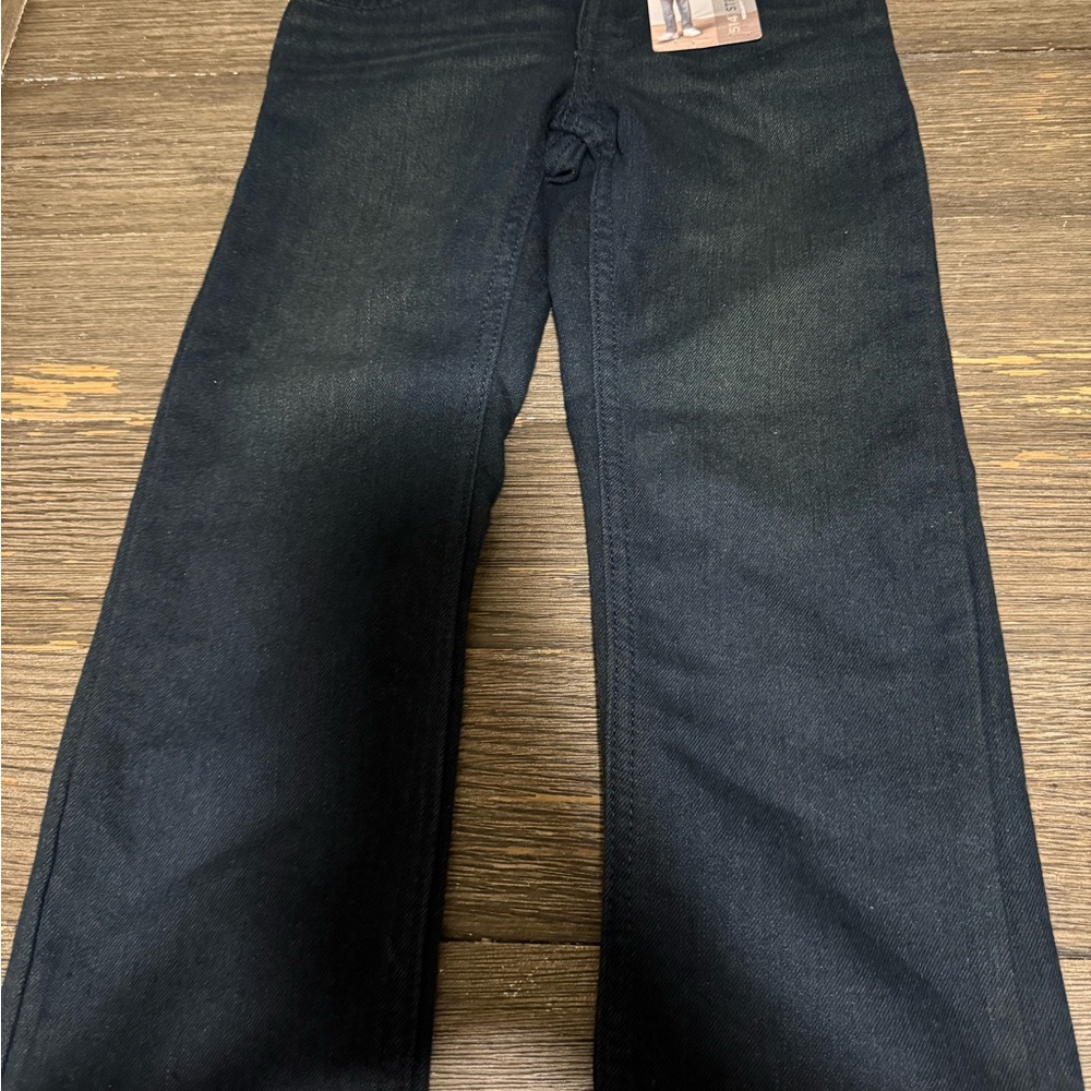 Levi's Boy 514 Straight Dark Blue Jeans